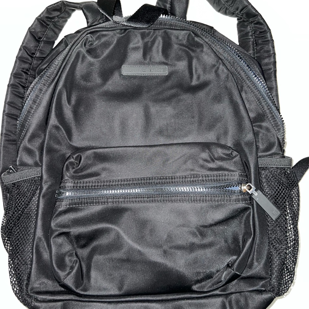 Black tommy backpack